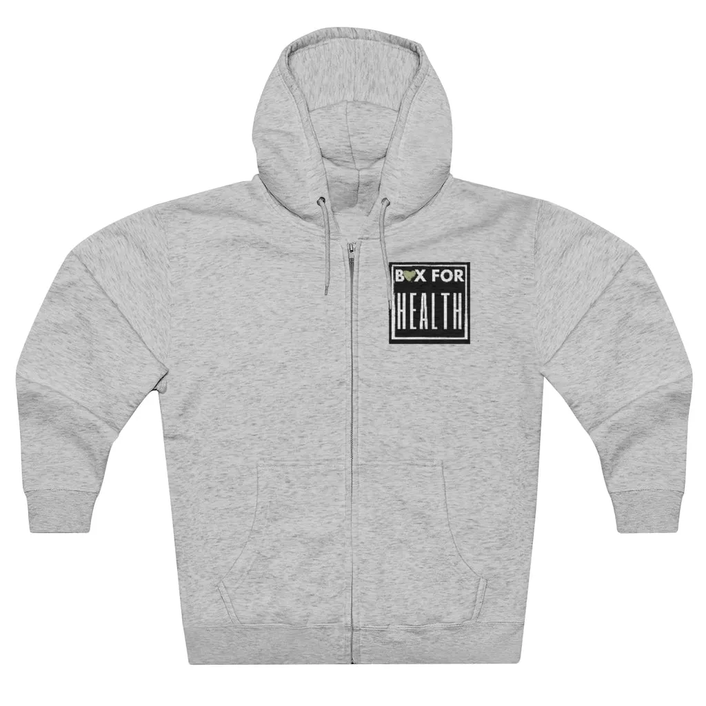 Box for Health Unisex Zip Hoodie
