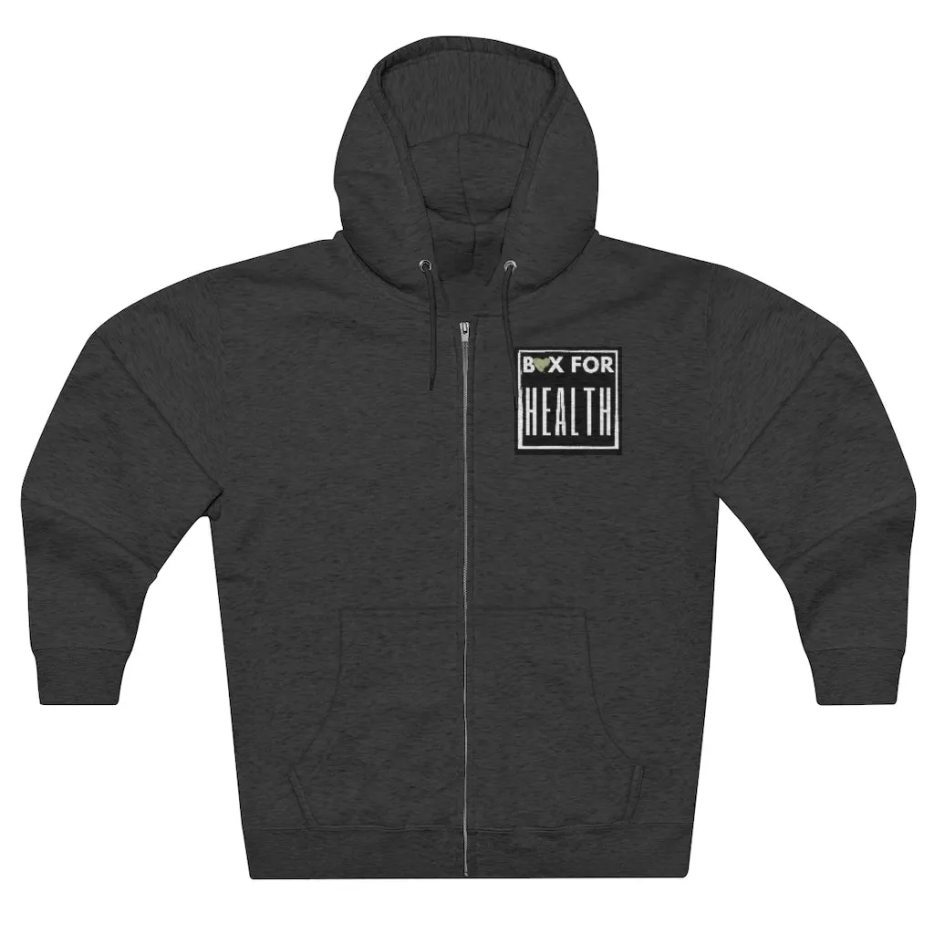 Box for Health Unisex Zip Hoodie