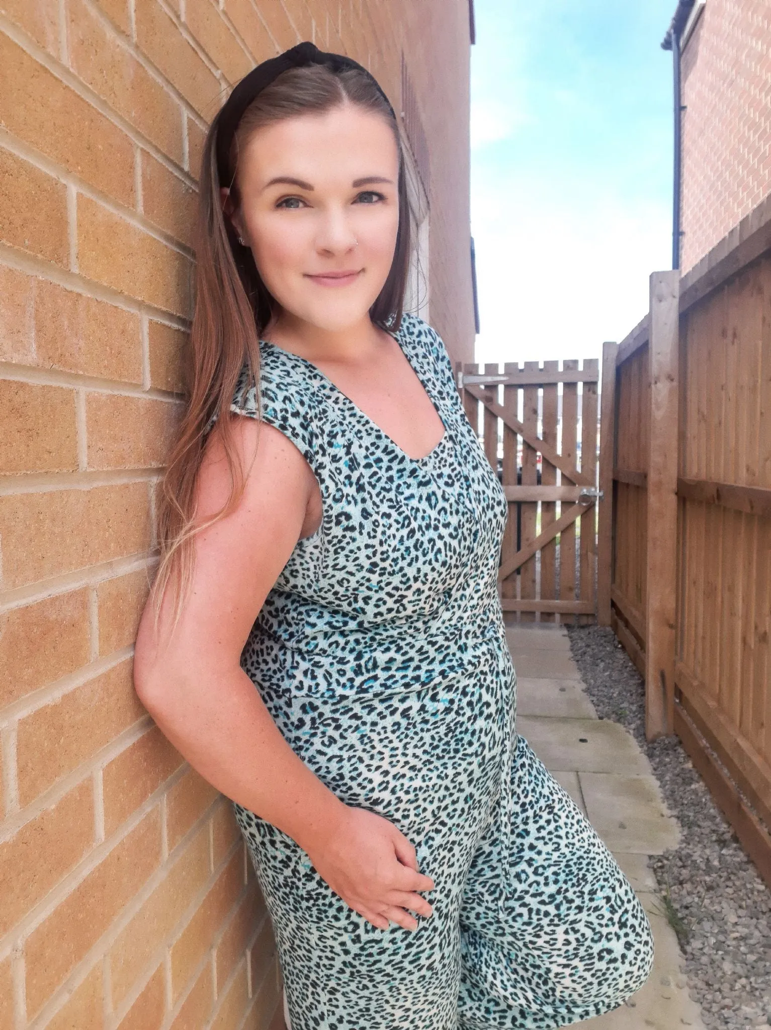 The Breastfeeding Jumpsuit - Lexi Blue